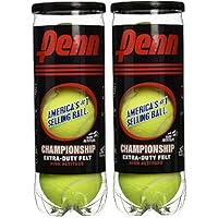 Penn Championship High Altitude Head Tennis Balls - USTA - ITF Approved - Official Ball The United States Tennis…