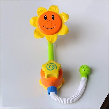 sunflower bath toy