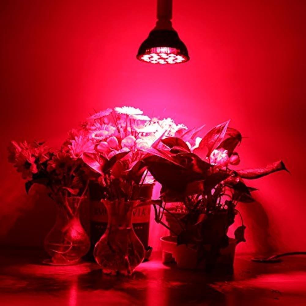 36W All Deep Red 660nm LED Grow Light Bulb Indoor Plants Flowering