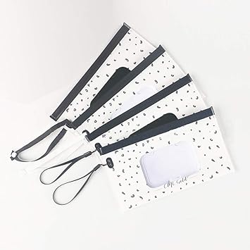 reusable wet wipe pouch