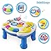 HOMOFY Baby Toys Musical Learning Table 6 Months up-Early Education Music Activity Center Game Table Toddlers,Infant,Kids Toys for 1 2 3 Years Old Boys & Girls- Lighting & Sound (New Gifts)