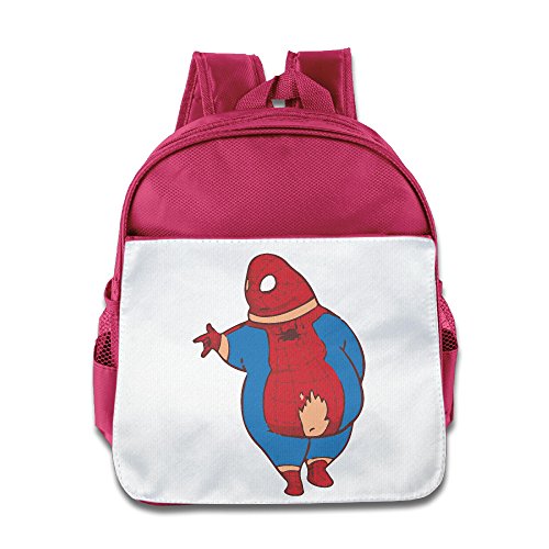 Funny Spider Man Rucksack Daypack Kids School Bag Pink
