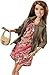 Barbie Style Summer Doll, Pink Paisley Dress and Jacket