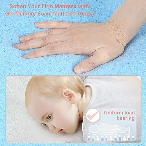 ANGELBLISS Mattress Topper, Gel Memory Foam Mattress with