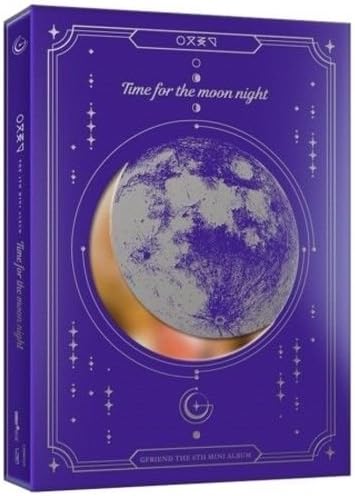 Gfriend - [Time For The Moon Night] 6th Mini Night Ver CD+60pPhotoBook+2p PhotoCard+extra Photocards set K-POP Sealed)