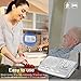 Wireless Intercom System Hosmart 1/2 Mile Long Range 7-Channel Security Wireless Intercom System for Home or Office (2019 New Version) 2 Station Silver