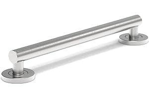 AquaChase ADA Compliant Grab Bar, 500lbs Weight Support for Bath Safety (16 inch, Brushed Nickel)