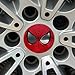 INCART Car Wheel Hub Centre Cover Stickers Original Car Tire Pack Mark Sticker Paster Fashion Style Cool Spiderman Φ5.6cm 4Pcs/set