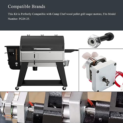 WFCYX 10 Set Replacement 74072 Auger Motor Shaft Nut Bolt, Fit