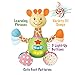 KiddoLab Giraffe Stuffed Animal - Musical Giraffe with 3 Light-Up Buttons, 4 Nursery Songs & Sound Effects - Soft Plush Toy for Babies & Toddlers