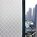 Decorative Privacy Windows Film Sticker Clover Pattern Window Cling Paper For Home and Office17.7x78.7-Inch