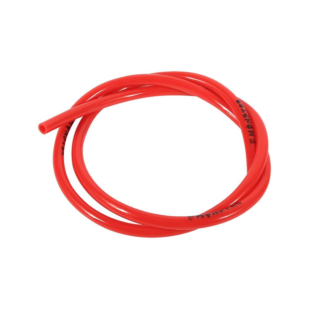 1/4 Inch 3 Feet Colorful Gas Fuel Line Hose Tube Pipe Petrol for Motorcycle Dirt Pit Bike ATV Snowmobile Jet Ski Polyurethane(Red) Auto Tuning