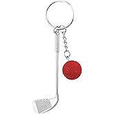 HQRNYP Golf Gifts Keychain for Men Women, Car Keychain, Golf Key Chain Accessories Universal for Handbags Decorations