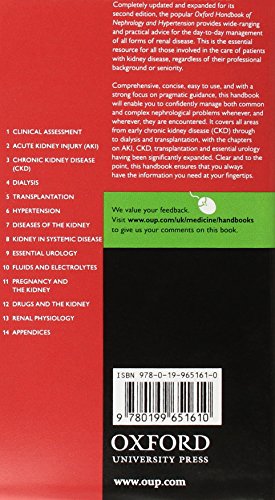 Oxford Handbook of Nephrology and Hypertension (Oxford Medical Handbooks)