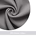 DWCN Blackout Curtains Room Darkening Thermal Insulated Grommet Top Window Curtains Light Blocking Drapes for Bedroom 42 x 63 Inch,1 Panel, Grey