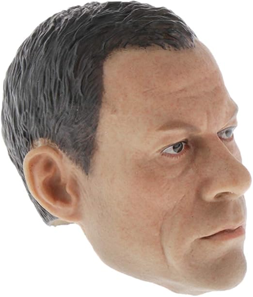 Dailymall 1/6 Scale Male Figure Head Sculpt for 12" Action Figure