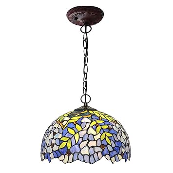 Amazon Com Dobany Tiffany Style Chandelier Euro Creative Stained