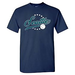 Seattle Baseball Vintage Men's Fan T-Shirt