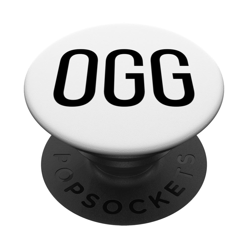 OGG Kahului Airport Code Hawaii Airport Code OGG PopSockets Swappable PopGrip