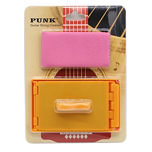 Guitar String Cleaner Design Better Than Microfiber for Guitar Bass Ukulele Mandolin Violin and Other String Instruments by Elrido
