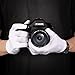 Neewer 12 Pairs (24 Gloves) 100% Cotton Lisle White Inspection Work Gloves for Coin, Jewelry, Silver, or Photo Inspection
