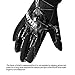 JUSTKIT Waterproof & Windproof Thermal Gloves - 3M Thinsulate Winter Touch Screen Coldproof Gloves - Light Weight Thin - for Cycling,Riding,Running,Skiing,Outdoor Sports - for Women and Men -Black