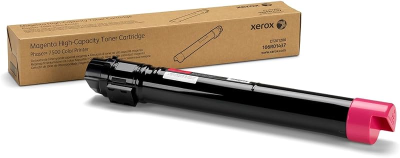 Xerox Phaser 7500 Magenta High Capacity Toner 106R01437 - 17,800 Pages