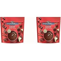 Ghirardelli Candy Making and Dipping, Dark Chocolate Melting Wafers, 10 Ounce Bag (Pack of 2) Pack of 2