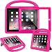 AVAWO Kids Case Built-in Screen Protector for iPad 2 3 4 （Old Model）- Shockproof Handle Stand Kids Friendly Compatible with iPad 2nd 3rd 4th Generation (Rose) primary