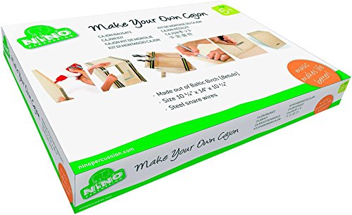 Nino Percussion NINO951-MYO Make Your Own Cajon Kit, Natural Finish