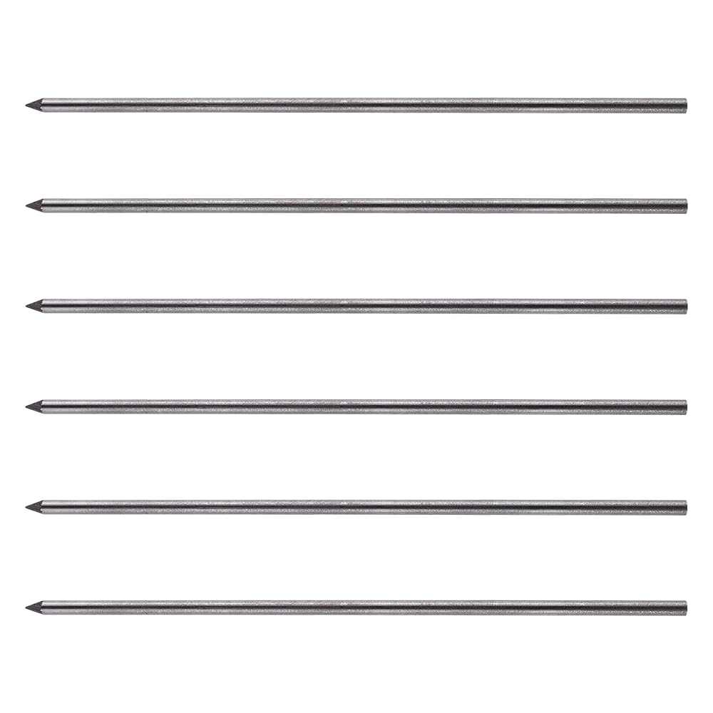 edding 8881 deep hole pencil refill leads – set of 6 leads – graphite – 2,8 mm nib - for precise marking on rough & smooth surfaces like wood, plastic, cardboard, metal and tiles