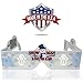 3D Christmas Glasses – 5 Pack – Turn Holiday Lights Into Magical Images. See a SNOWMAN For A Christmas Experience. Our USA MADE Holiday Specs Are Perfect For Festivities!thumb 1