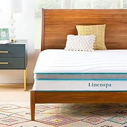 LINENSPA 10 Inch Memory Foam and Innerspring Hybrid