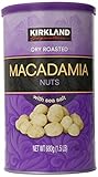 Kirkland Dry Roasted Macadamia Nuts with Sea Salt 680g (1.5 LB)