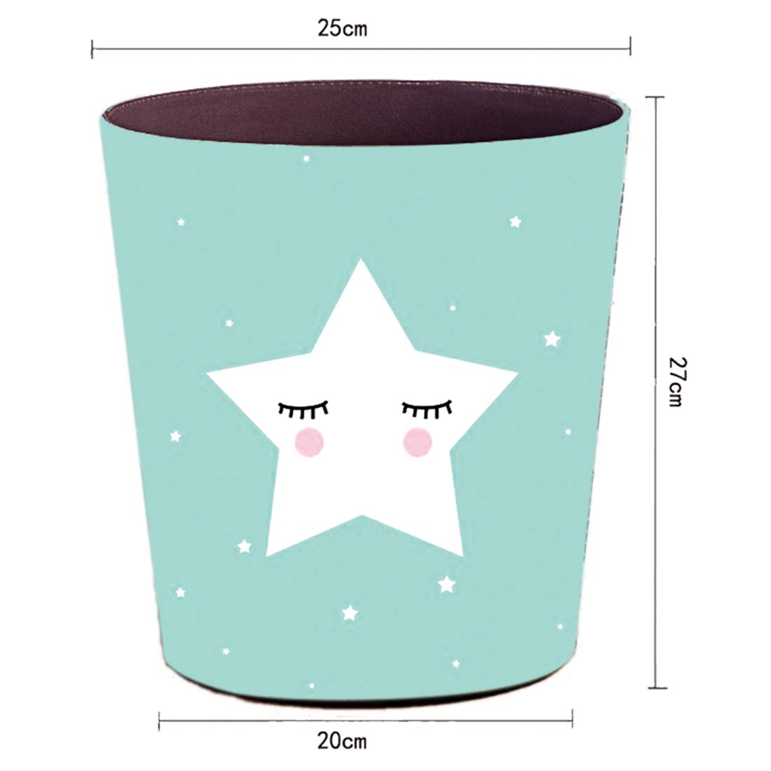 Corbeilles à papier GODNECE Poubelle Cuir Bureau Poubelle ...