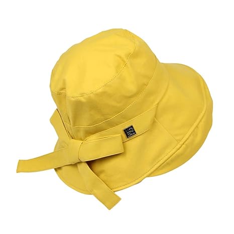 Damen Sonnenhut,Lookhy Mode Frauen FrüHling Und Sommer Hut Faltbar Breiter Krempe Floppy Cap Sonne Fischer Hut