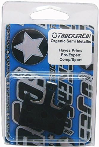 TruckerCoOrganic Semi Metallic Disc Brake Pads Fits Hayes Models: Prime Pro Prime Expert Prime Comp Prime Sport