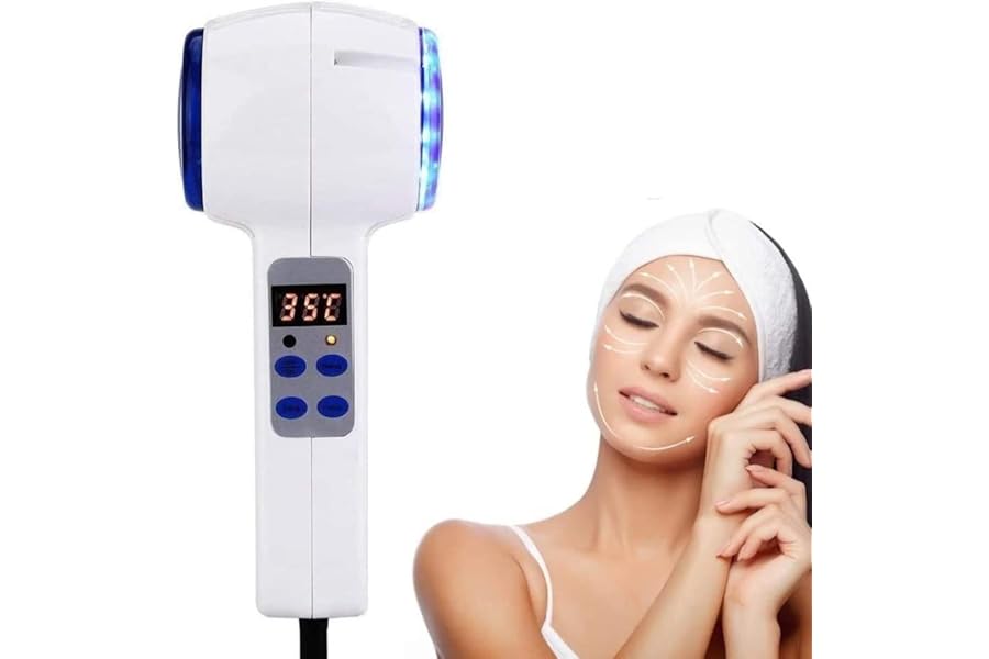 Facial Rejuvenation Massager, Hot & Cold Hammer Skin Lifting Beauty Machine Skin Care
