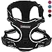 BARKBAY Dog Harness No Pull for Medium Dogs - Adjustable, Reflective, Comfortable, No Choke, Heavy-Duty - Perfect for Outdoor Training, Walking, and Hiking - Strong & Durable - M & Black