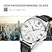 Men's Quartz Watch , Aposon Business Casual Larger Analog Wrist Watch Leather Band Outdoor Sports Roman Numeral Watches -Black