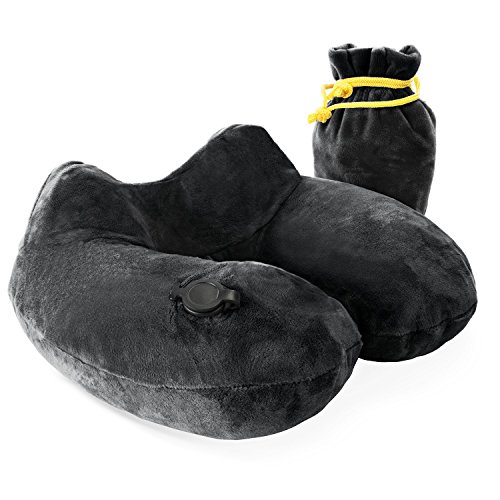 Restoration inflatable travel neck pillow - best travel…