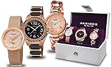 Akribos AK766RG Ladies 3 Piece Gift Set