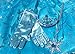 Snow Queen Elsa Blue Snowflake Long Cape Dress Costume (7-8, Style 1)