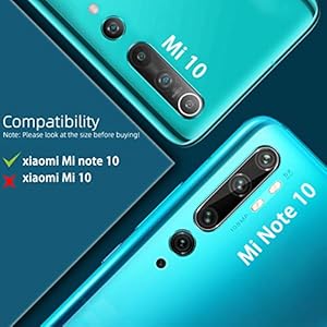 UniqueMe [2+2 Pezzi Pellicola Protettiva per xiaomi mi note 10 TPU Film + Pellicola fotocamera per xiaomi mi note 10… - immagine 4