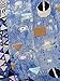 Salutto Women 100% Silk Scarves Blue Elf Morning Painted Scarf
