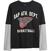 GAP Boys Long Sleeve Elevated Graphic