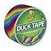 Duck Brand 281496 Printed Duct Tape, Rainbow, 1.88 Inches x 10 Yards, Single Roll