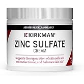 Kirkman Zinc Sulfate Cream 113 gm/4 oz Minerals Gluten/Casein Free