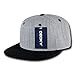 DECKY Snapback, Heather Grey/Black