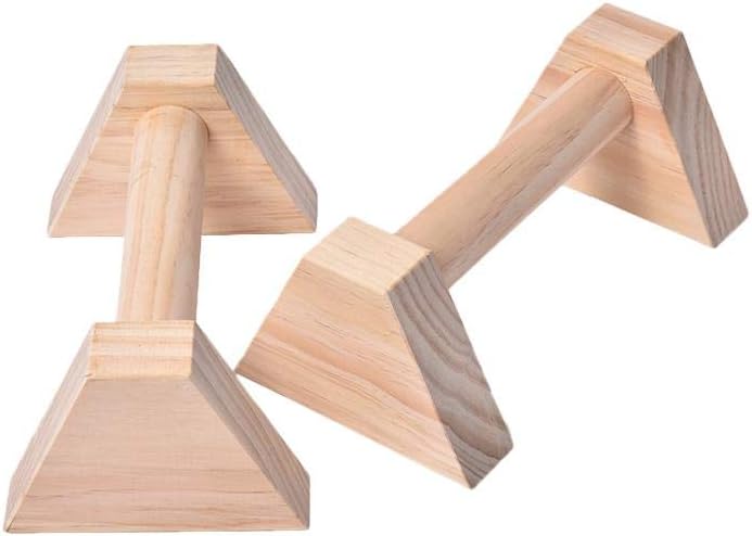 wooden parallel bars